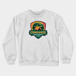 Congaree National Park South Carolina Camping Crewneck Sweatshirt